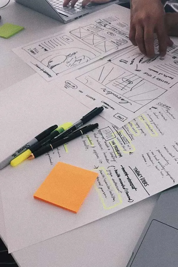 Design process illustration