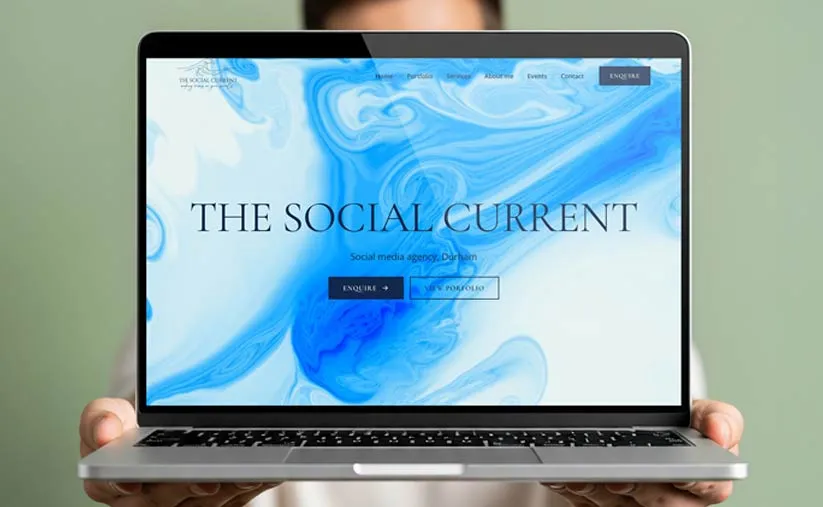 Website for a Social Media Agency