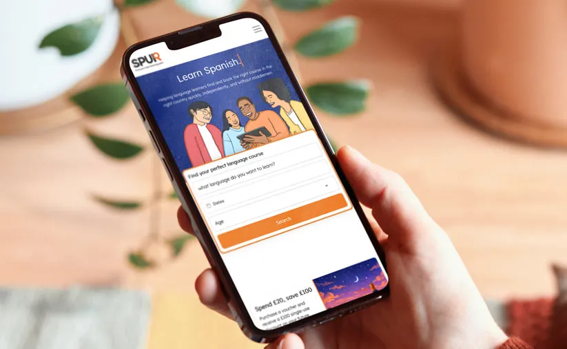 Mobile-First Redesign for Language Learning Platform
